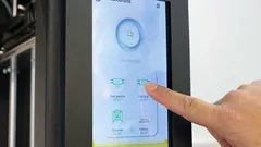Stratocontrol3D Benutzeroberfläche auf Strateo3D IDEX420 Steuergerät
